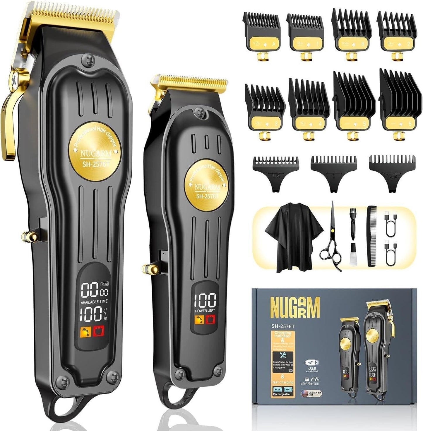 Maquina De Cortar Cabello Pelo Set Máquinas Profesional Cortapelos Para Hombres