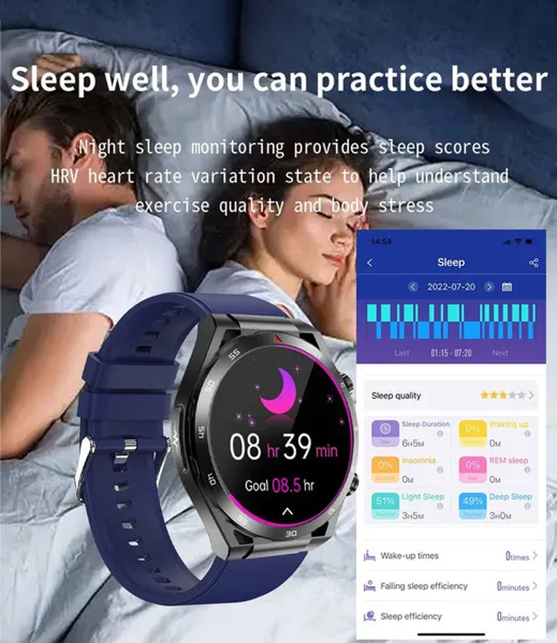 LIGE ECG+PPG Smart Watch Men Smart Watch 2023 HPV Tracking Monitor Bluetooth Call Sport Fitness Men Smartwatch for Xiaomi Huawei