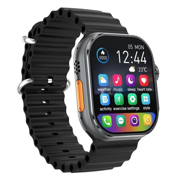 New IW9 Ultar Smart Watch Men Series 9 2.04 Inch High Refresh Rtae AMOLED Screen Compass IWO Smartwatch Women for App1E Watch Android Watch
