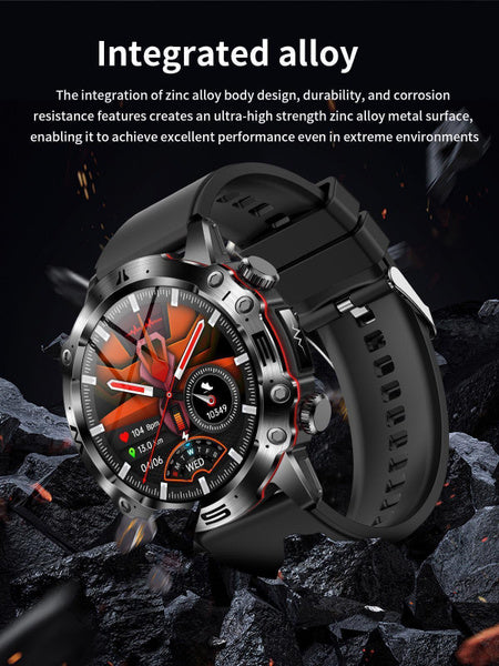 2025 New Health Managed Smart Watch Health Measure Fat Uric Acid Call ECG+PPG Health Smartwatch IOS