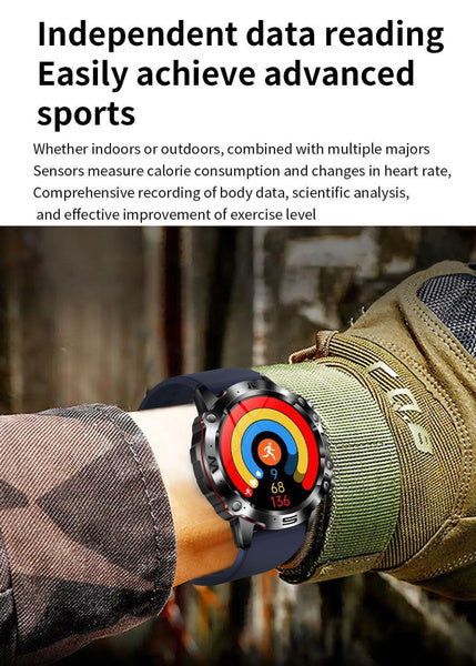 2025 New Health Managed Smart Watch Health Measure Fat Uric Acid Call ECG+PPG Health Smartwatch IOS