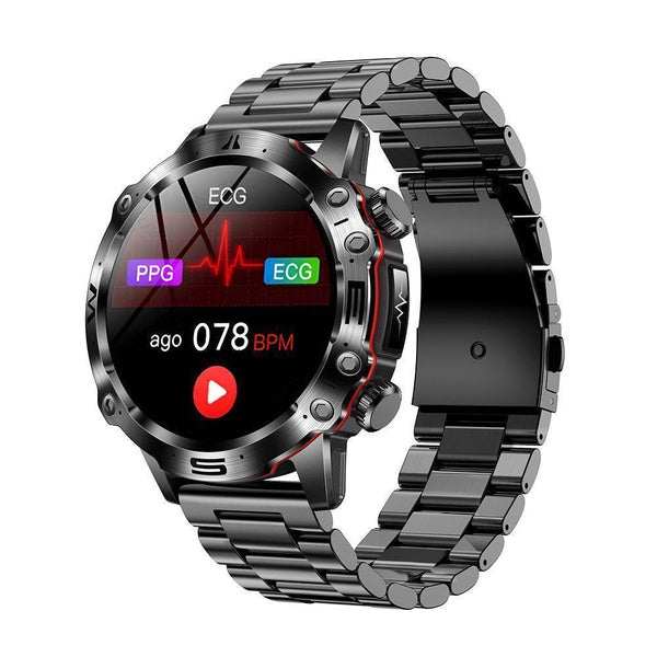 2025 New Health Managed Smart Watch Health Measure Fat Uric Acid Call ECG+PPG Health Smartwatch IOS