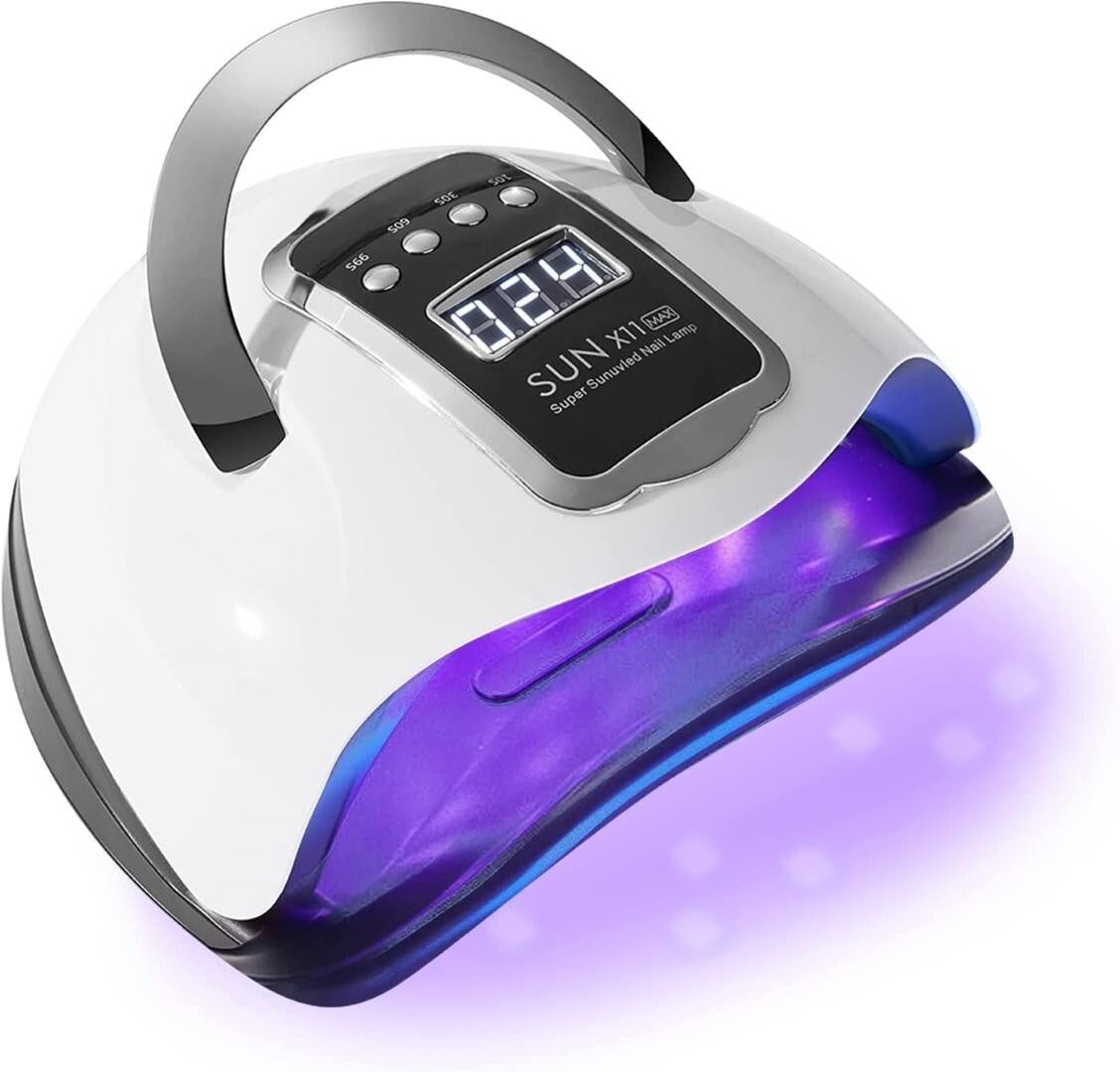 280W Lampara De Unas Maquina Profesional Luz UV LED Secador Para Esmalte Gel