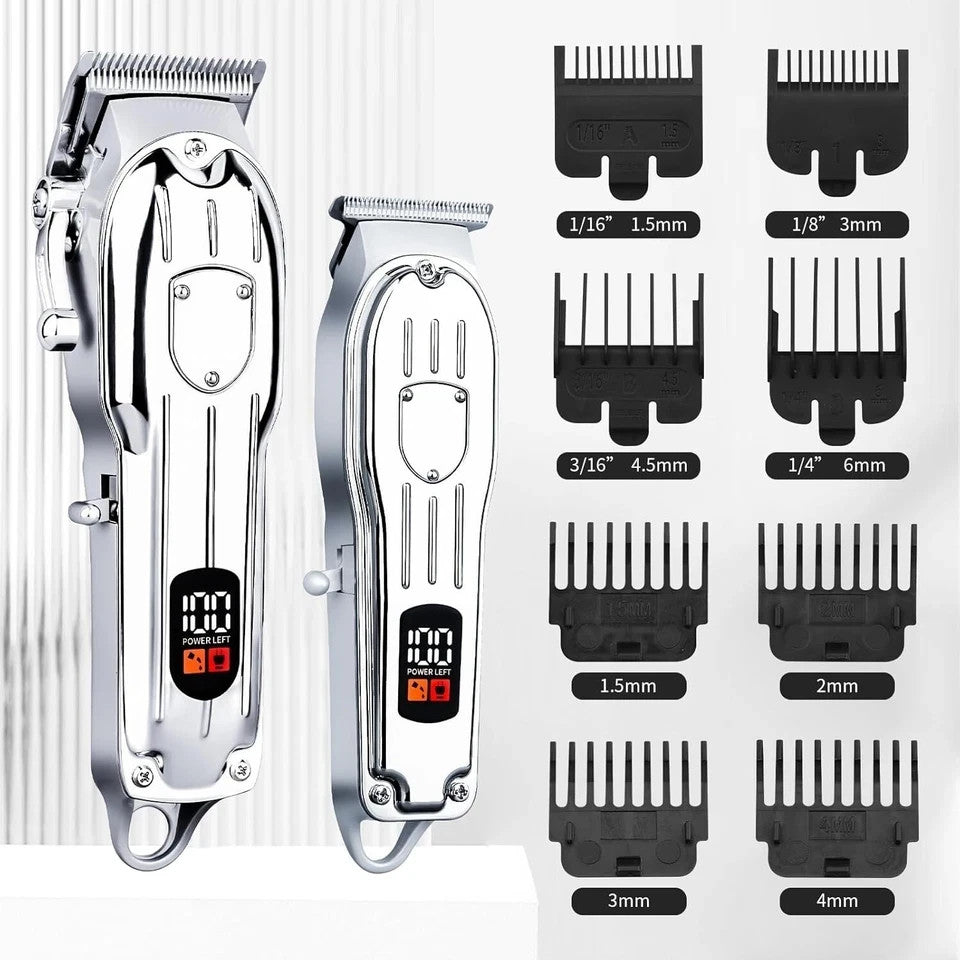 Profesional Maquina De Cortar Cabello Pelo Set Máquinas Cortapelos Para Hombres