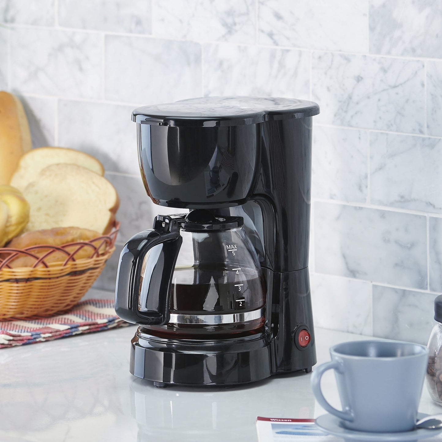 Cafetera Electrica De 5 Tazas 120V Maquina Para Cafe Pequeñas En Ofertas Baratas