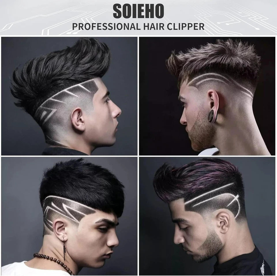 Profesional Maquina De Cortar Cabello Pelo Set Máquinas Cortapelos Para Hombres