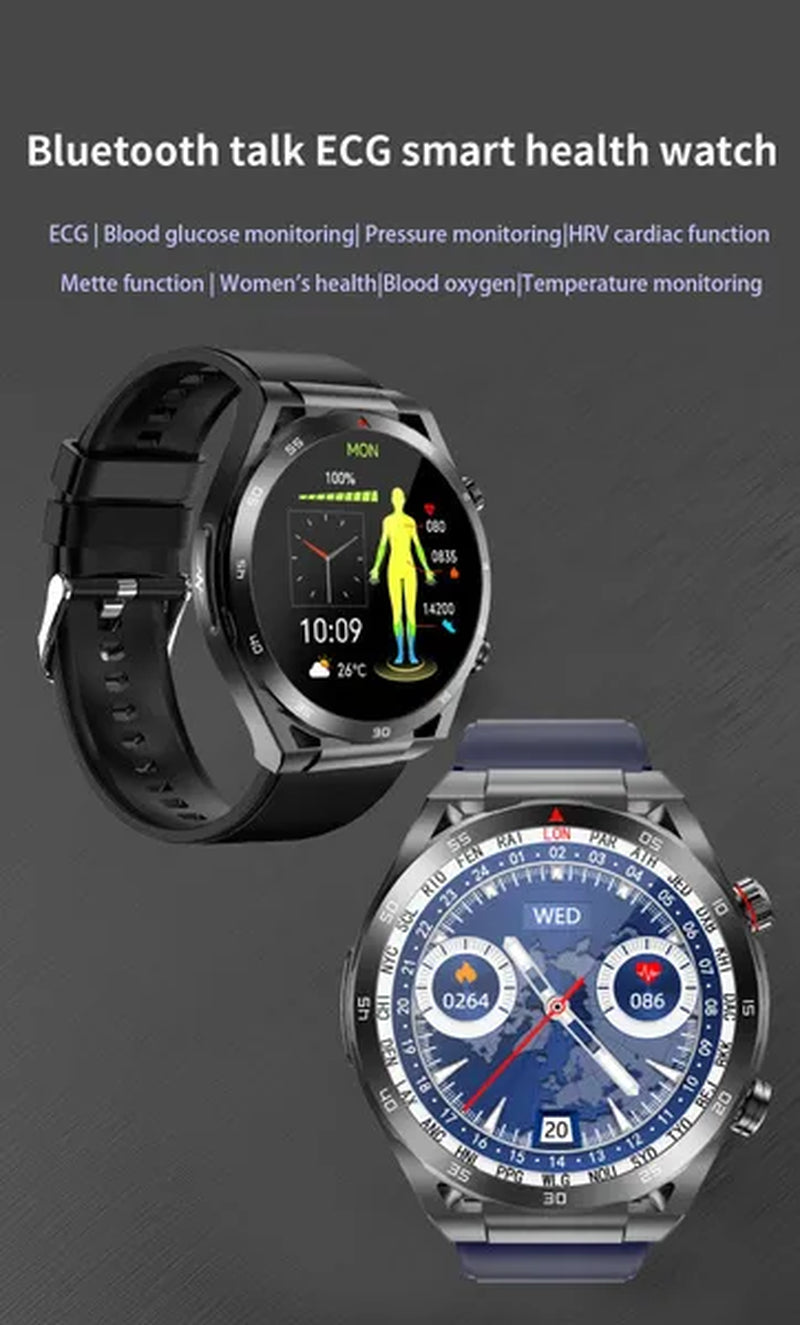 LIGE ECG+PPG Smart Watch Men Smart Watch 2023 HPV Tracking Monitor Bluetooth Call Sport Fitness Men Smartwatch for Xiaomi Huawei