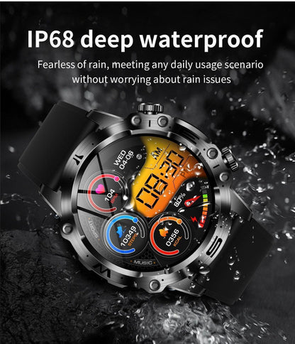 2025 New Health Managed Smart Watch Health Measure Fat Uric Acid Call ECG+PPG Health Smartwatch IOS