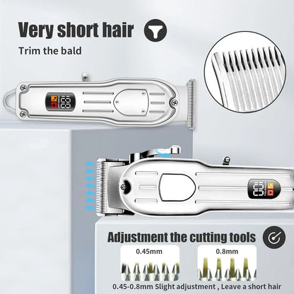 Profesional Maquina De Cortar Cabello Pelo Set Máquinas Cortapelos Para Hombres