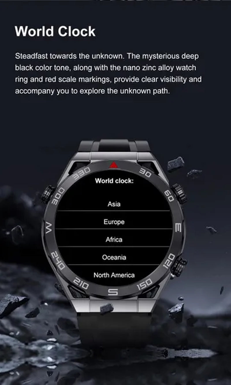 LIGE 2023 NFC ECG+PPG Bluetooth Call Smartwatch GPS Tracker Motion Bracelet Fitness for Huawei Watches Ultimate Smart Watch Men