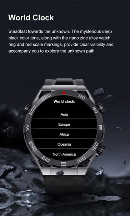 LIGE 2023 NFC ECG+PPG Bluetooth Call Smartwatch GPS Tracker Motion Bracelet Fitness for Huawei Watches Ultimate Smart Watch Men